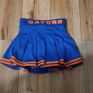 Girls gator, cheerleading skirt, University of Florida Size 7/8 A0008